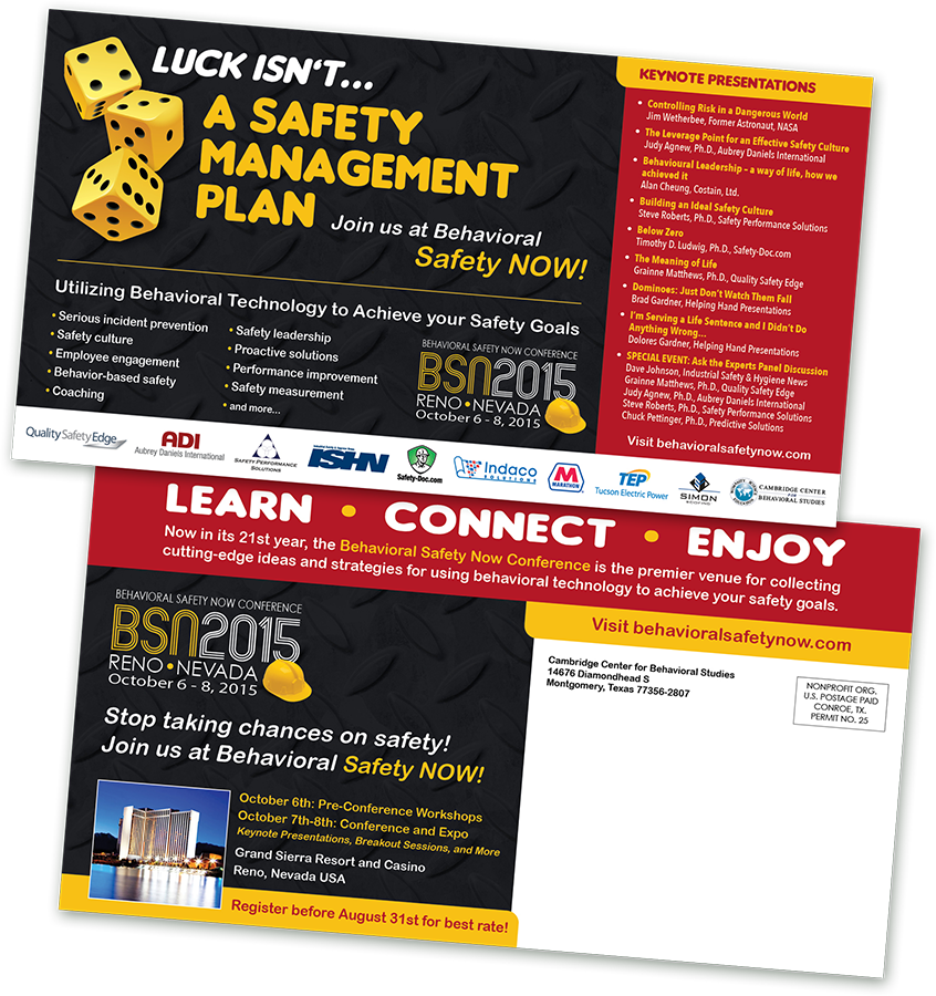 Conference Postcard Design